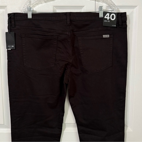 Joe’s Jeans NWT Men’s Slim Fit French Terry Jeans Chocolate Brown size 40 x 32 - Picture 6 of 12
